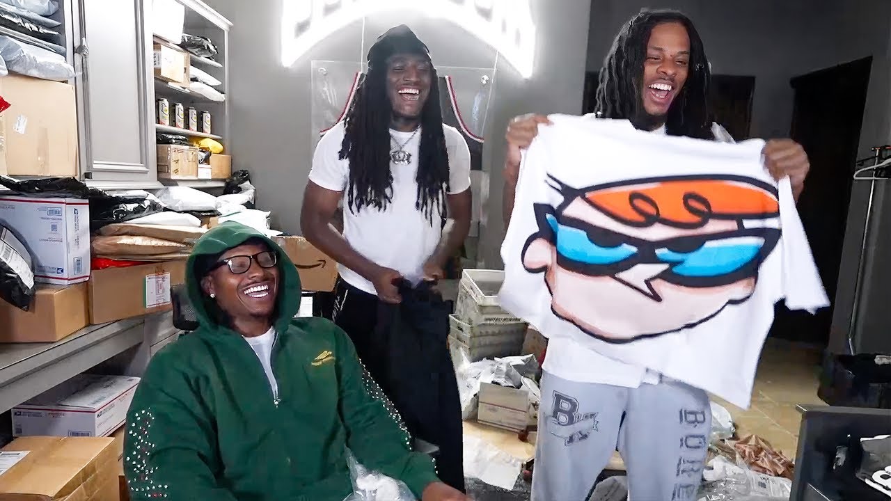 Duke Dennis First P.O. Box Opening At The AMP Summer House!