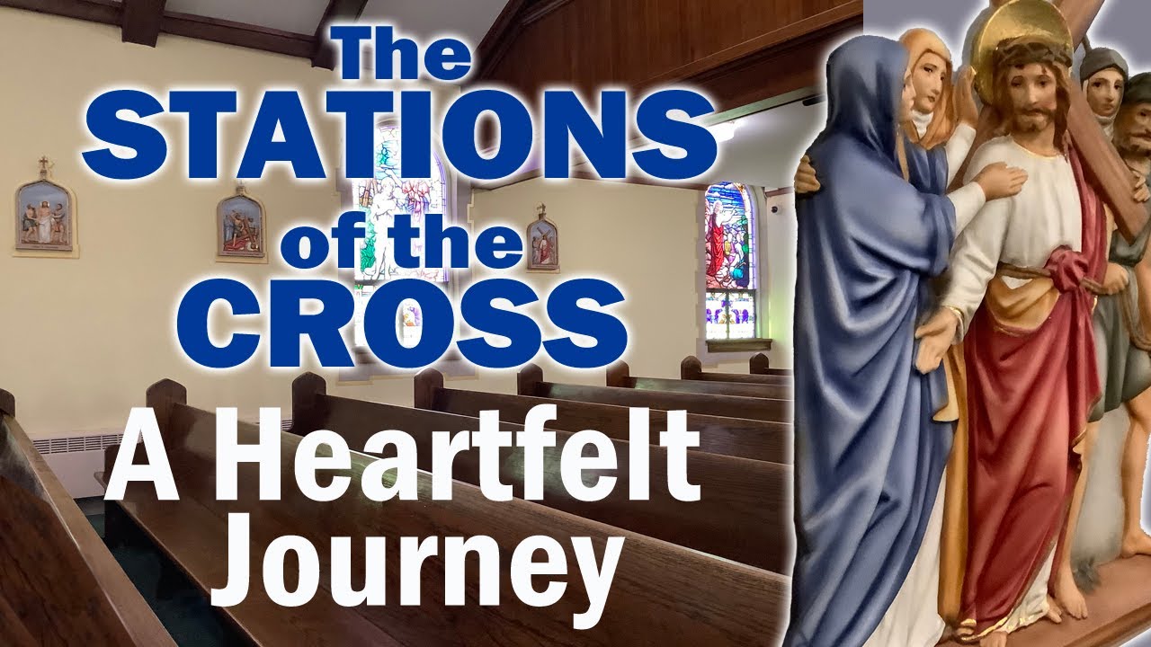 The Stations of the Cross from historic Holy Cross Church