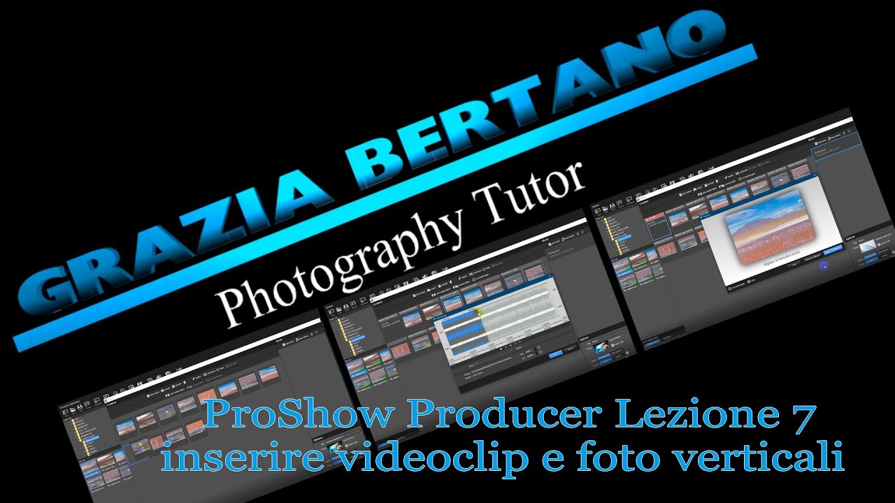 PROSHOW PRODUCER 7 VIDEO E FOTO VERTICALI: CREARE L'EFFETTO RIEMPIMENTO SFOCATO