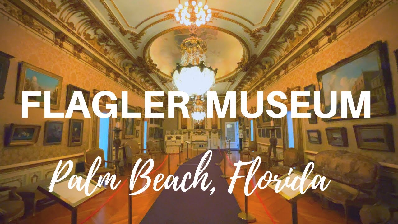 Tour of the FLAGLER MUSEUM in Palm Beach, Florida