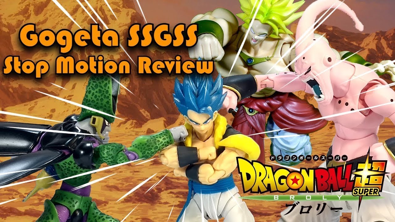GOGETA 🆚 CELL, BOO Y BROLY | STOP MOTION REVIEW | Dragon Ball Super Broly S.H Figuarts |