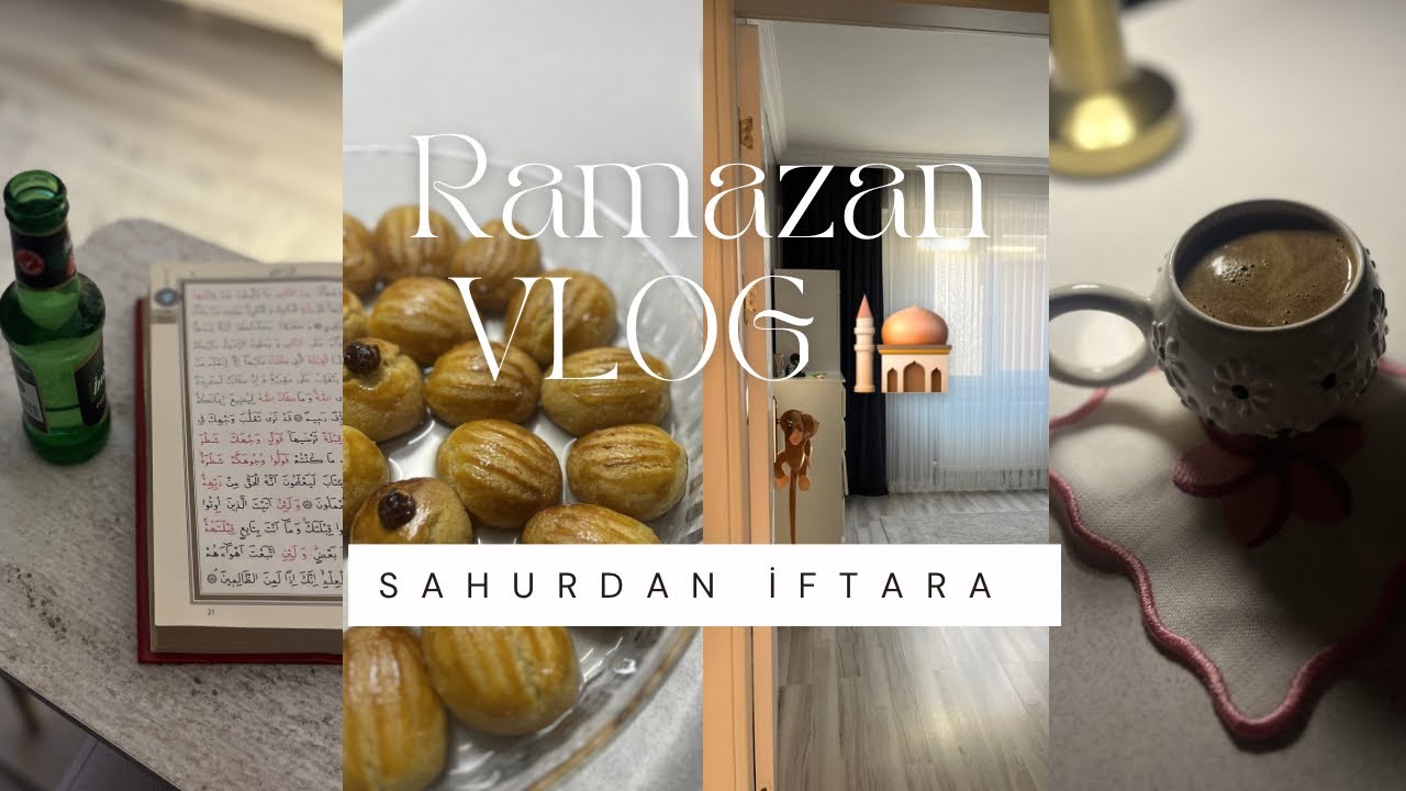 Ramazan’da Verimli Bir Gün | Sahurdan İftara Birlikteyiz | Şekerpare Yaptım | İftar Menüsü 