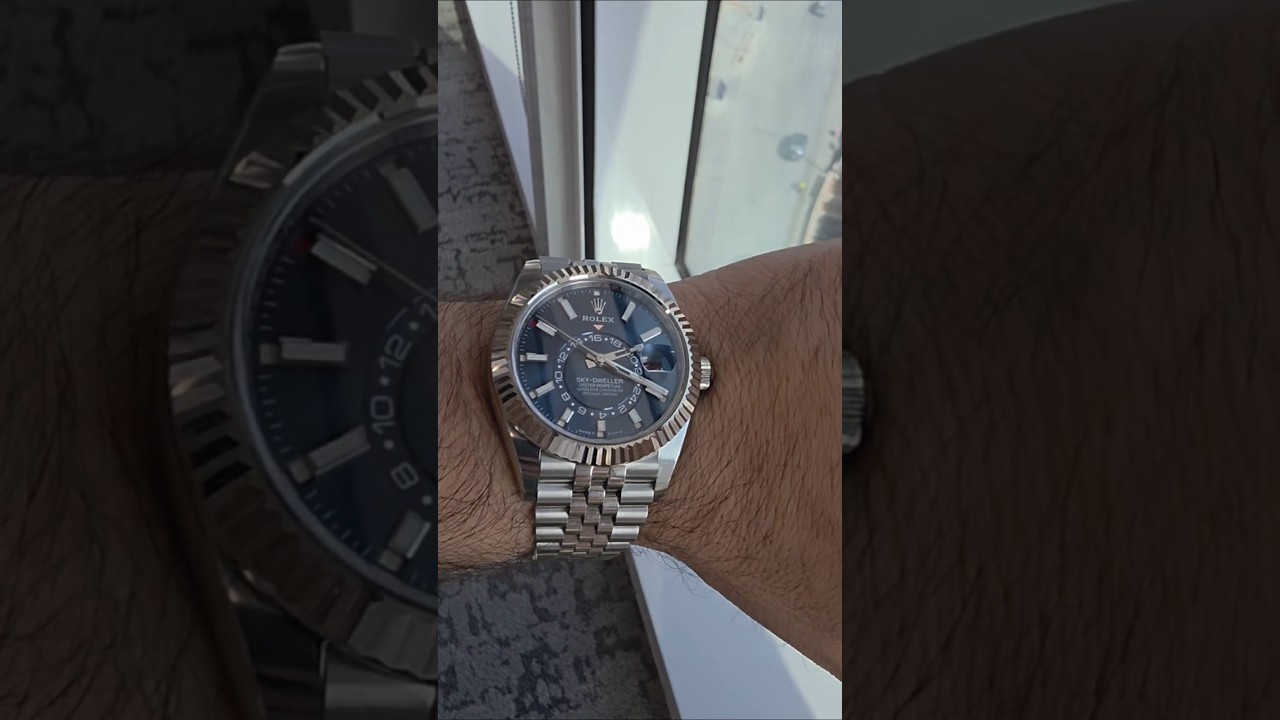 Rolex Skydweller Blue Dial ... better than a bluesy dial ? 