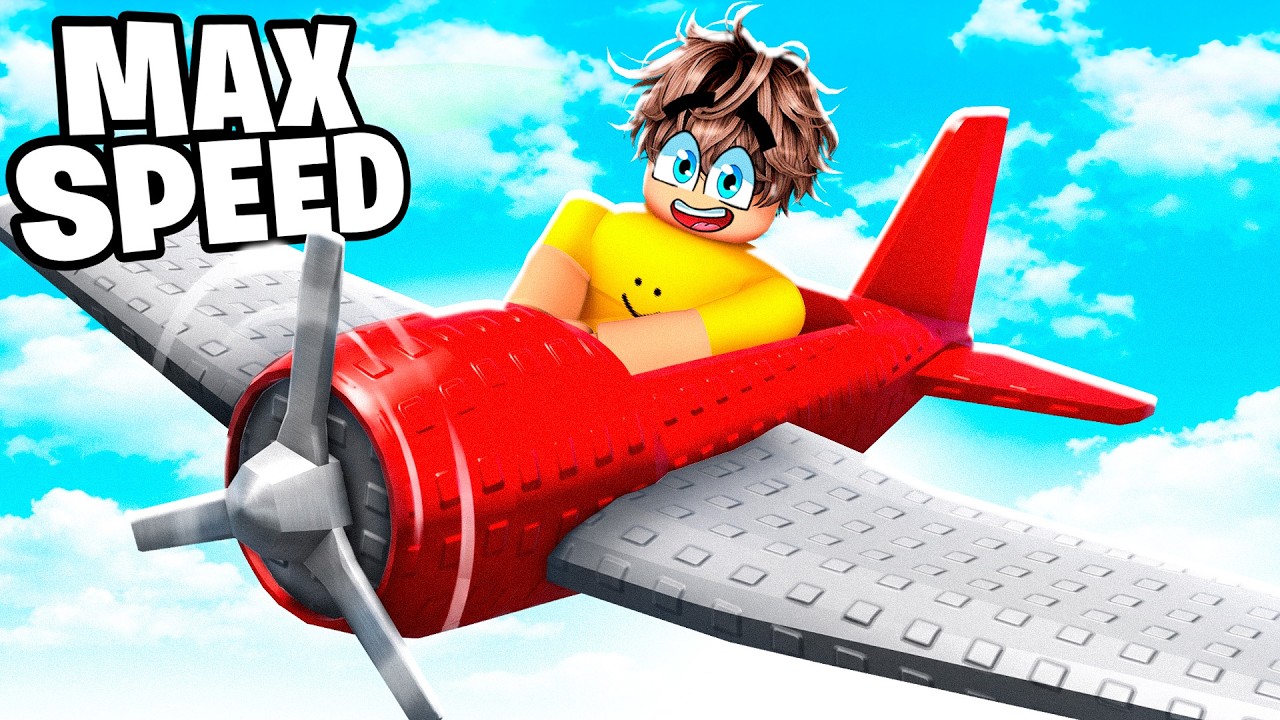 Building the MOST OP PLANE in Roblox Build a Plane!
