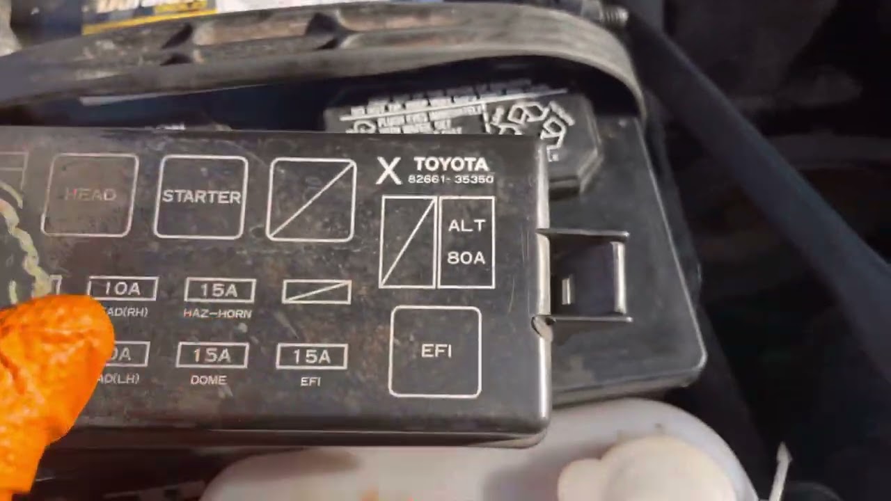 Toyota 4Runner The 2 Fuel Pump EFI and OPEN CIRCUIT RELAYS🤔