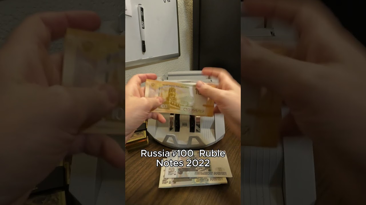 Rosja liczy ruble w nowej maszynie do liczenia pieniędzy
