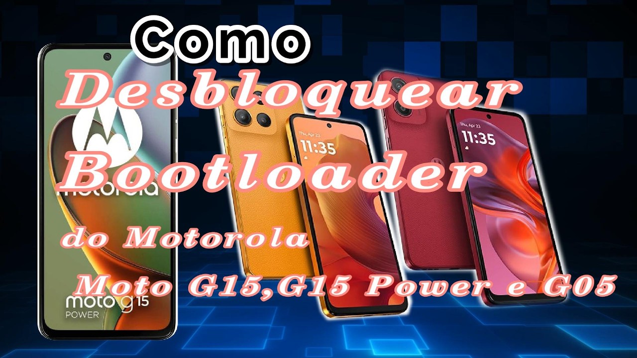 COMO Desbloquear o Bootloader do Motorola Moto G15, Moto G15 Power e Moto G05 100% garantido ✅