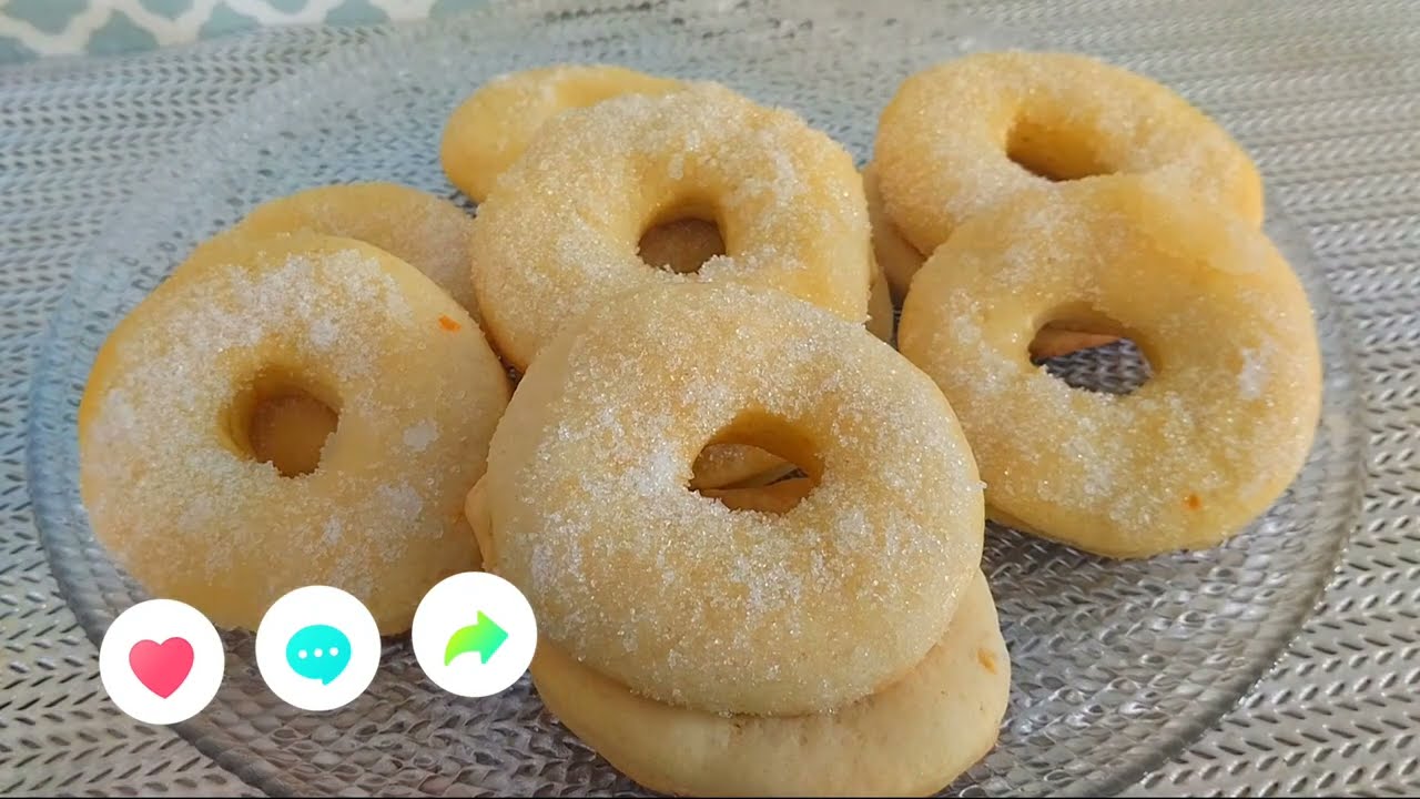 Rosquillas horneadas / Roscos de naranja y limón 🍋