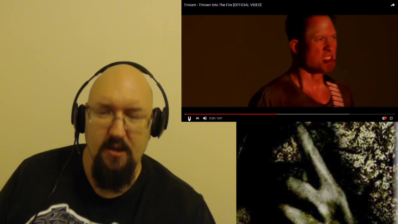 Baldman reacts to Trivium Thrown into the fire