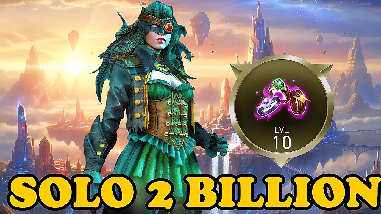 Робин Кинг уничтожен! Урон от BWTD Solo 2B | Injustice 2 Mobile
