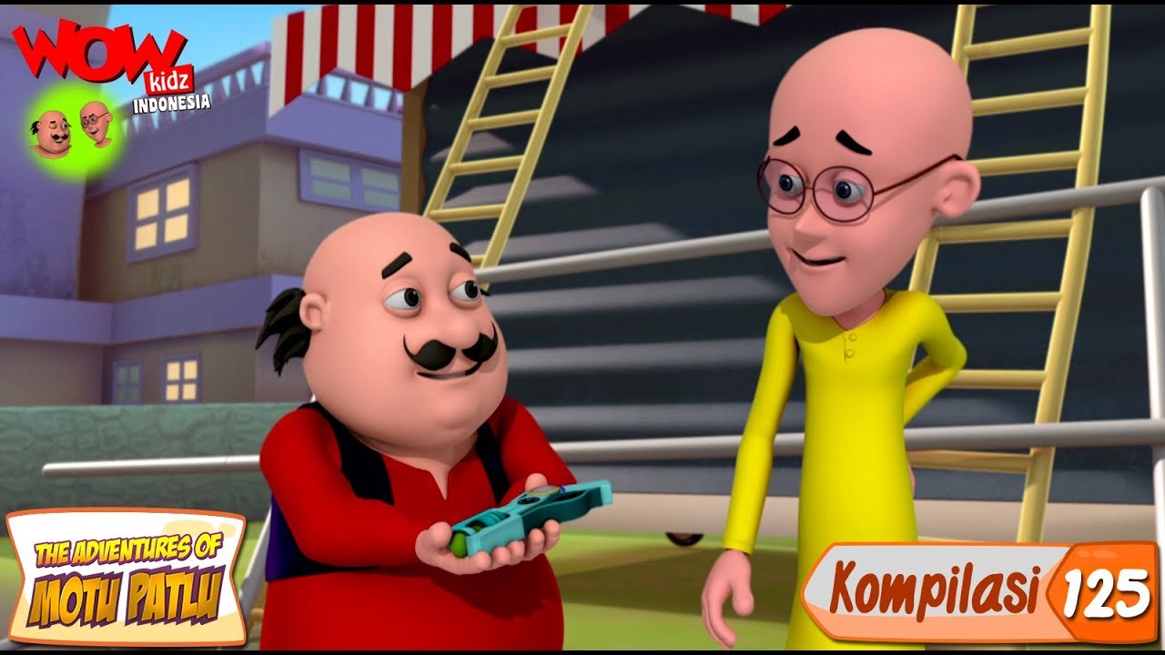 Kompilasi - 125 | Motu Patlu dalam Bahasa - Animasi 3D Kartun | WowKidz Indonesia