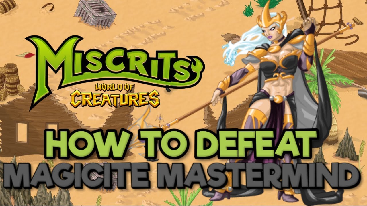 Miscrits How to Deafeat Magicite Mastermind! | Miscrits World of Creatures
