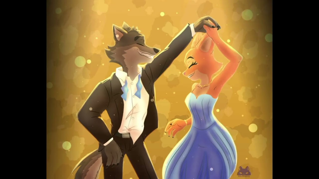 Lobo x Diane love 🩶🧡🐺🦊💕✨
