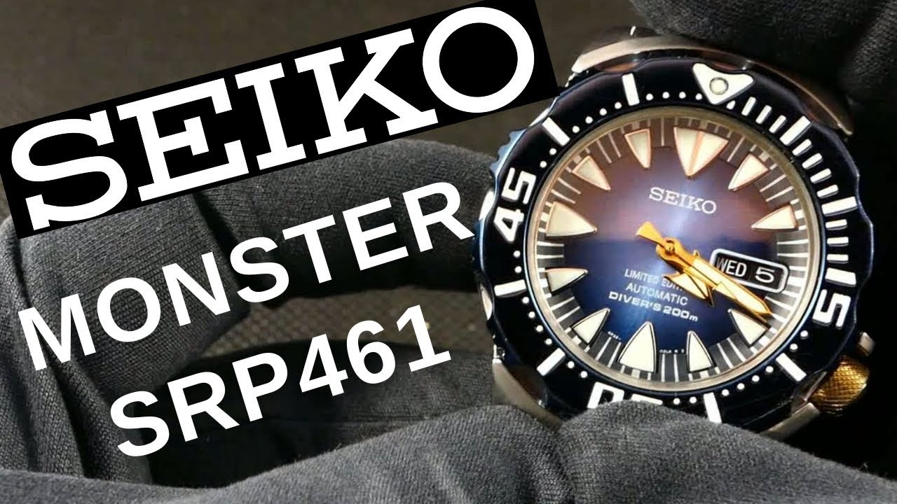 Recenzja limitowanego zegarka Seiko Monster SRP461