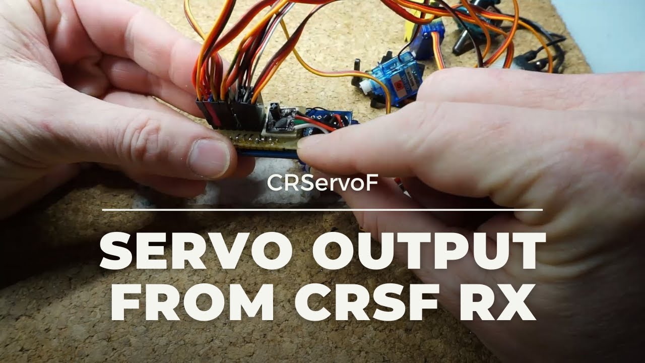 CRServoF - Servo Output from CRSF Reveiver