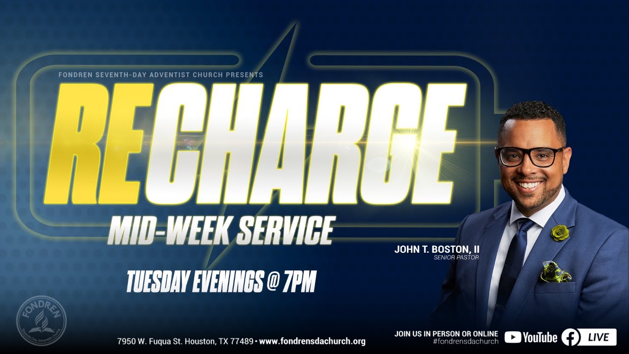 RECHARGE Worship Service 02/10/26 Pastor John T. Boston, II