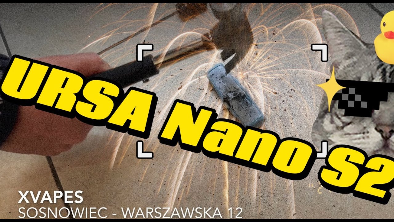 Lost Vape Ursa Nano S 2 II - rozjebka e-papierosa część pierwsza.