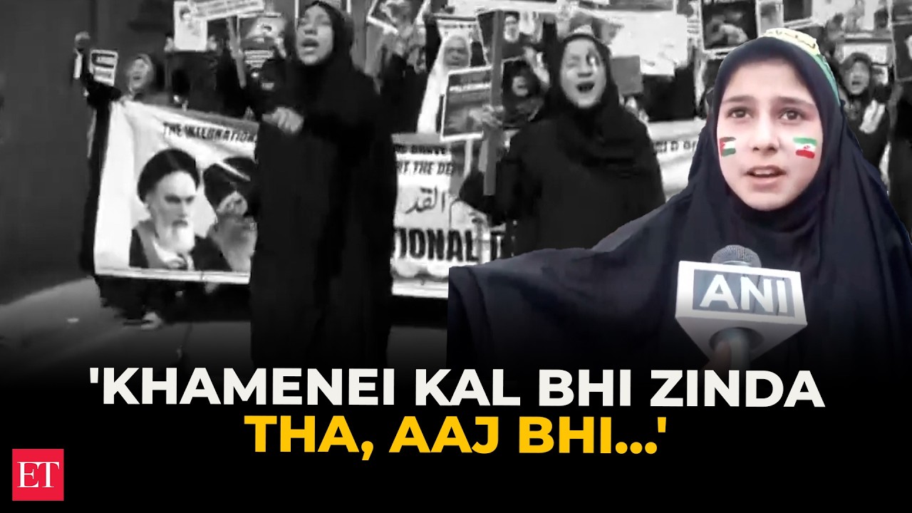 'Khamenei Kal Bhi Zinda Tha, Aaj Bhi…': Jammu muslim women protest vs Trump, Netanyahu | Iran War