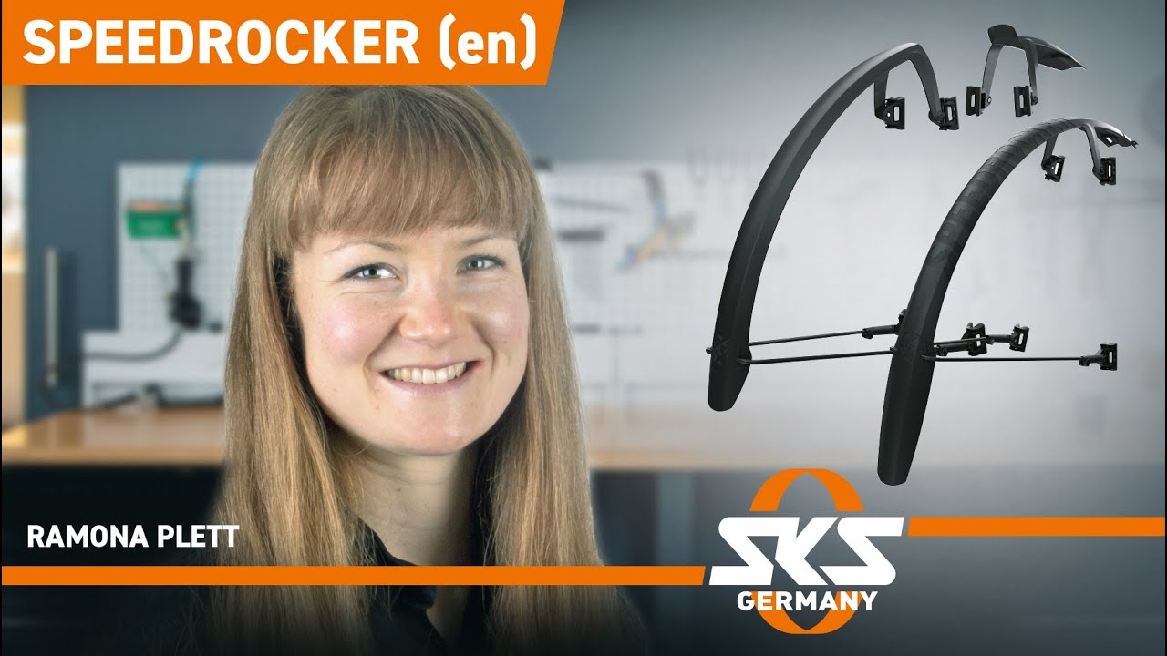 SPEEDROCKER with EXTENTION - so you mount the mudguards on your bike! 🚲
