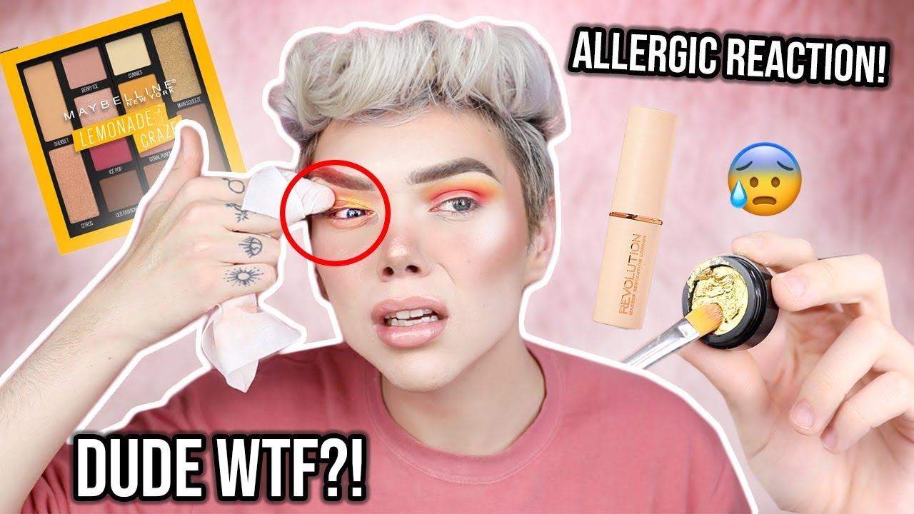 FULL FACE OF FIRST IMPRESSIONS! Maybelline, NYX, Makeup Revolution. (ALLERGIC REACTION)