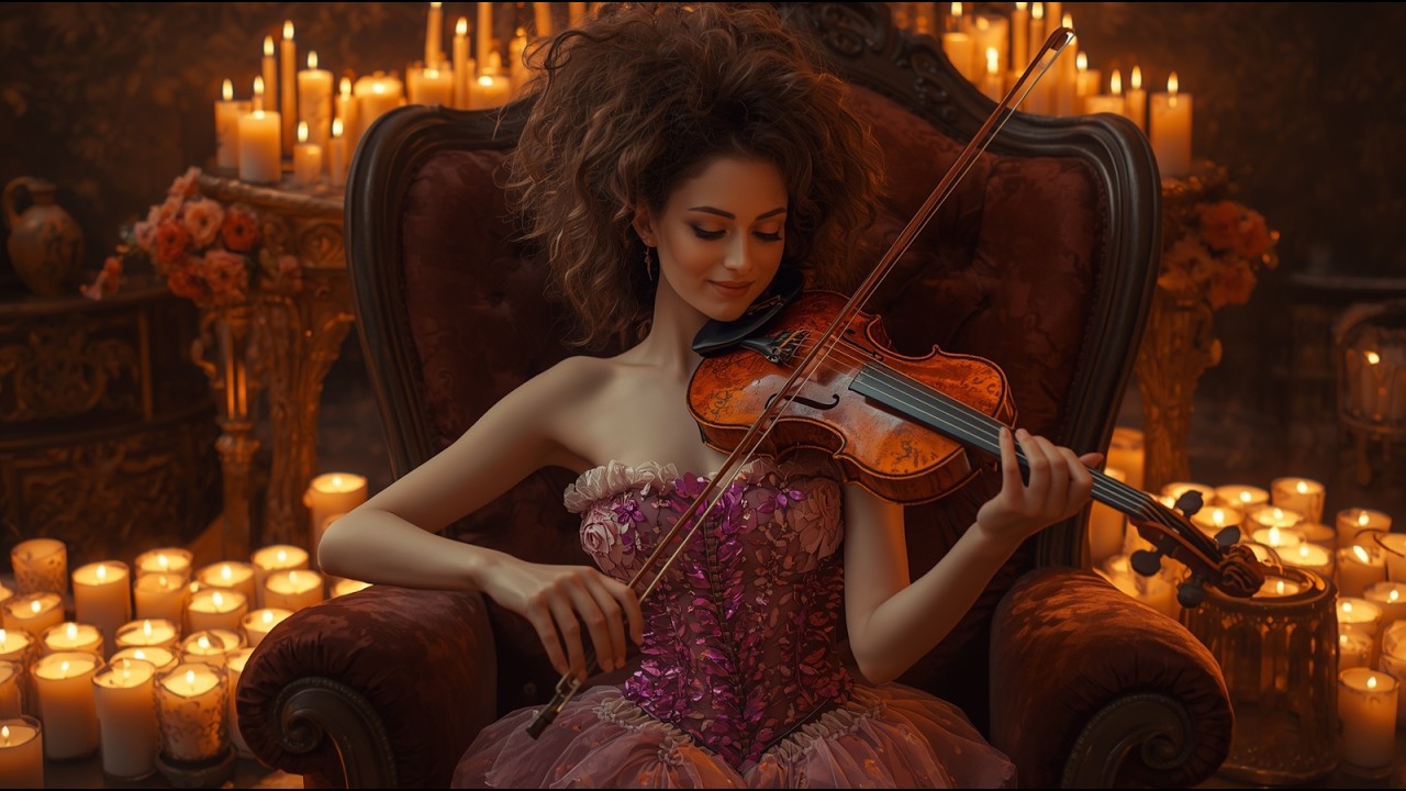 Música de Violín para Estudiar y Crear 🕯️ | Instrumental Elegante y Profunda