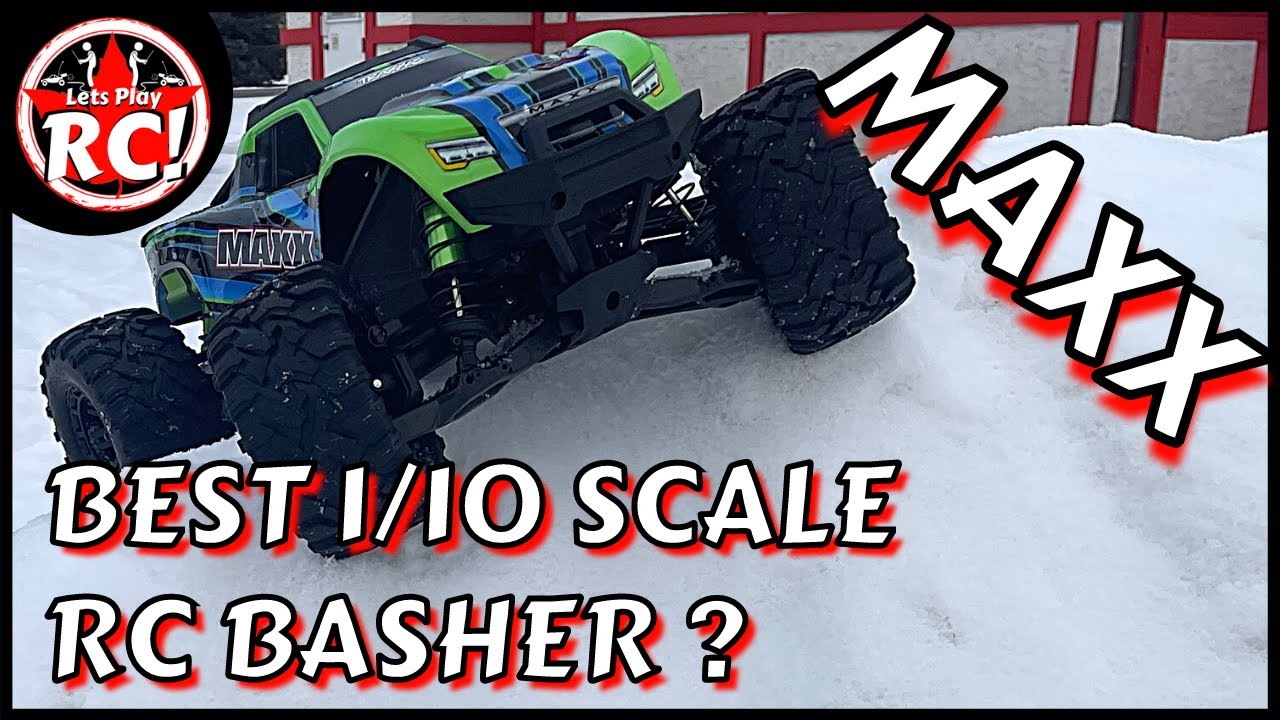 Traxxas Maxx Winter Jumping & Bashing This Could Be The Best New 1/10 RC Durable Fun / Lets Play RC!