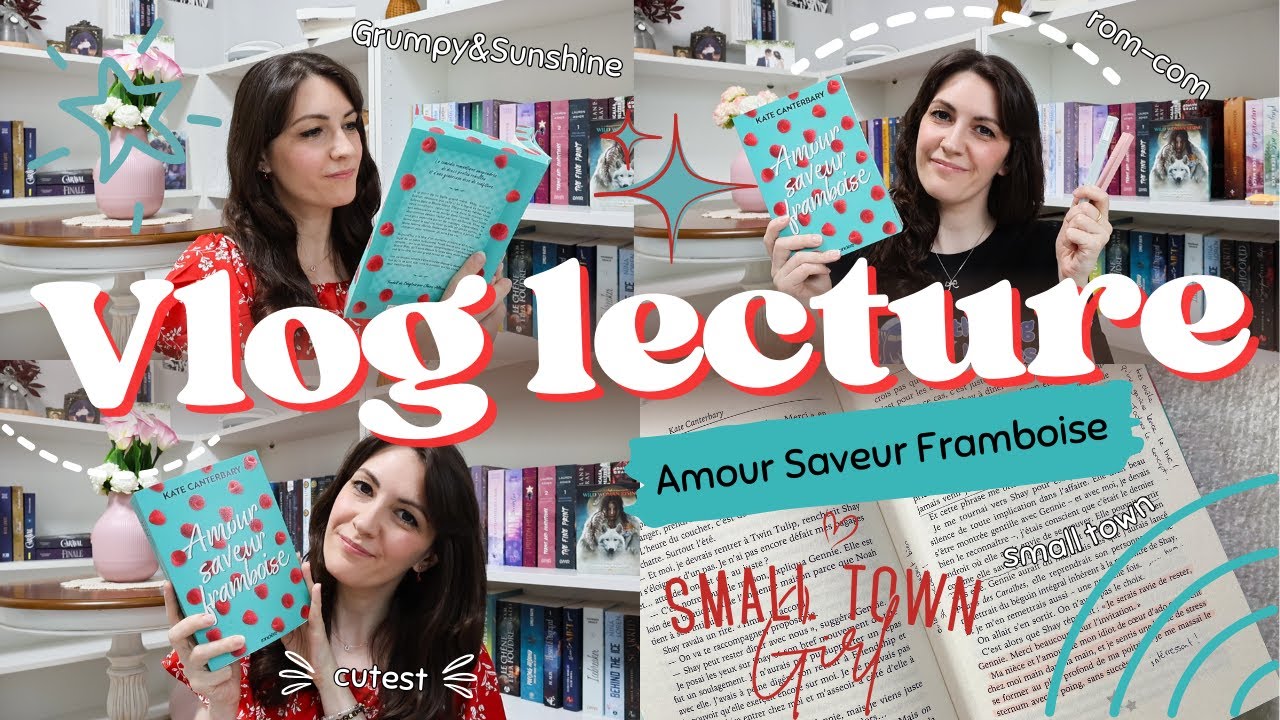 🍓AMOUR SAVEUR FRAMBOISE - ENORME COUP DE ❤️‍🔥 VLOG LECTURE