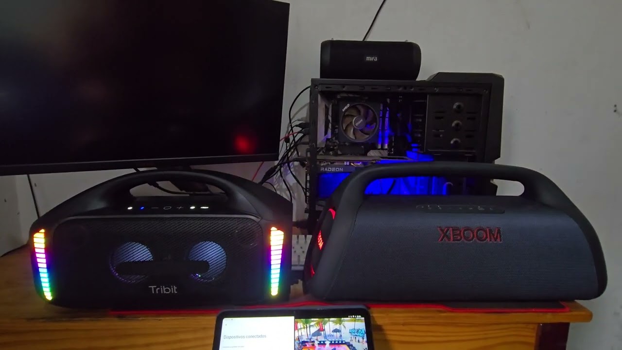 TRIBIT STORMBOX BLAST VS LG XBOOM XG9S tocando forro