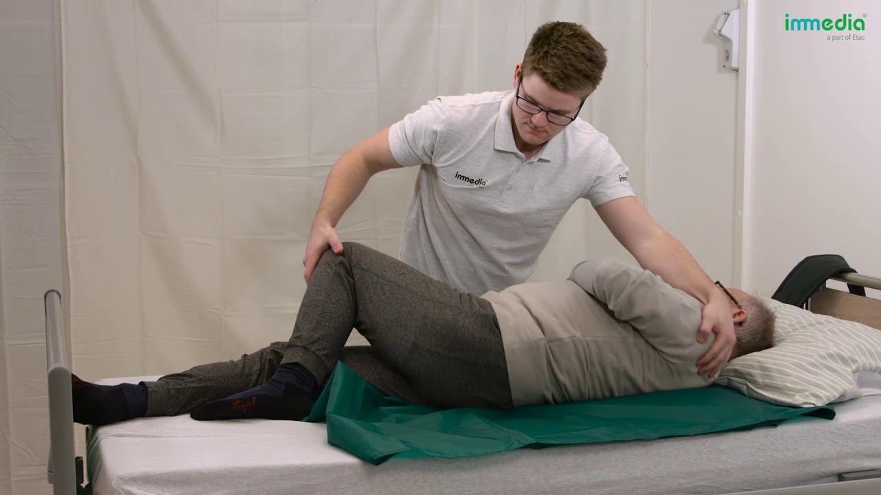 Immedia OneManSling - MultiGlide - How to positioning higher in bed