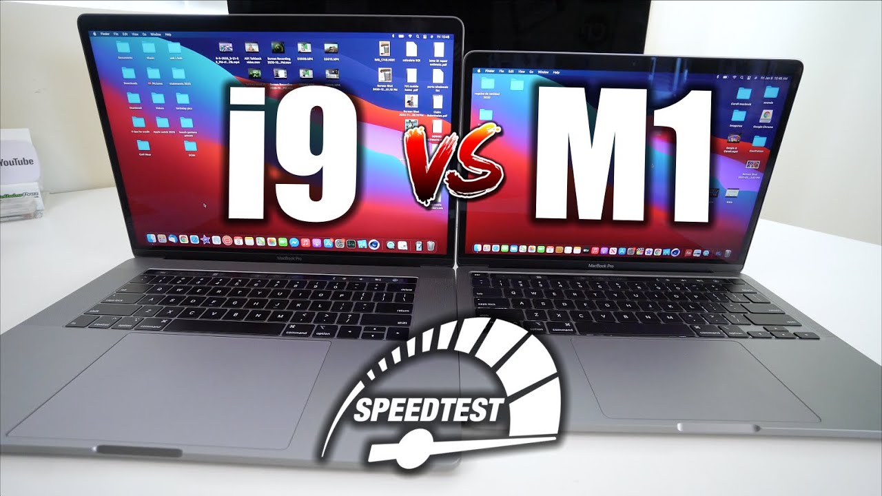 MacBook Pro M1 vs MacBook Pro i9 - Speed Test Review