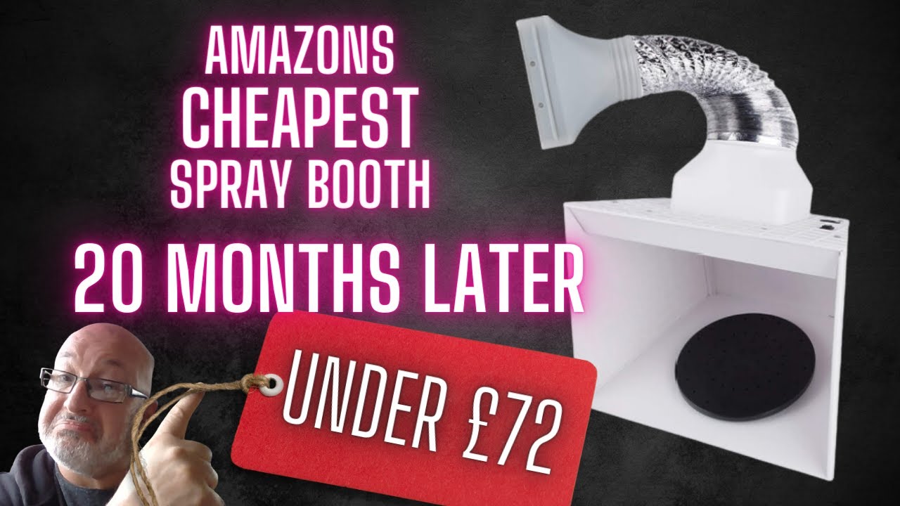 20 Months Later Using Amazons Cheapest Spray Booth Fengda BD-515