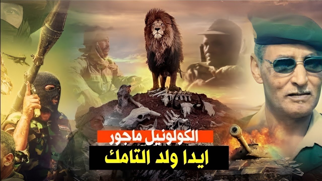 الكولونيل ماجور ايدا ولد التامك من مقاوم بجيش التحرير الى قائد فرقة الشجعان بالقوات المسلحة الملكية