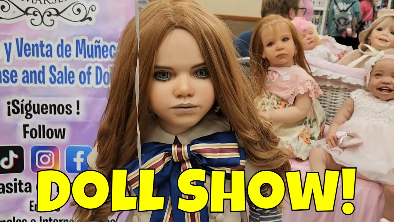 I Saw M3GAN at the Hill Country Doll Show! #dollshow