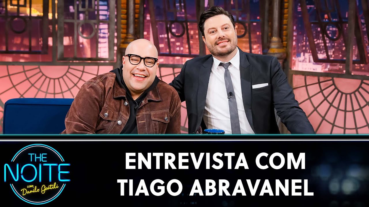 Entrevista com Tiago Abravanel | The Noite (10/10/24)