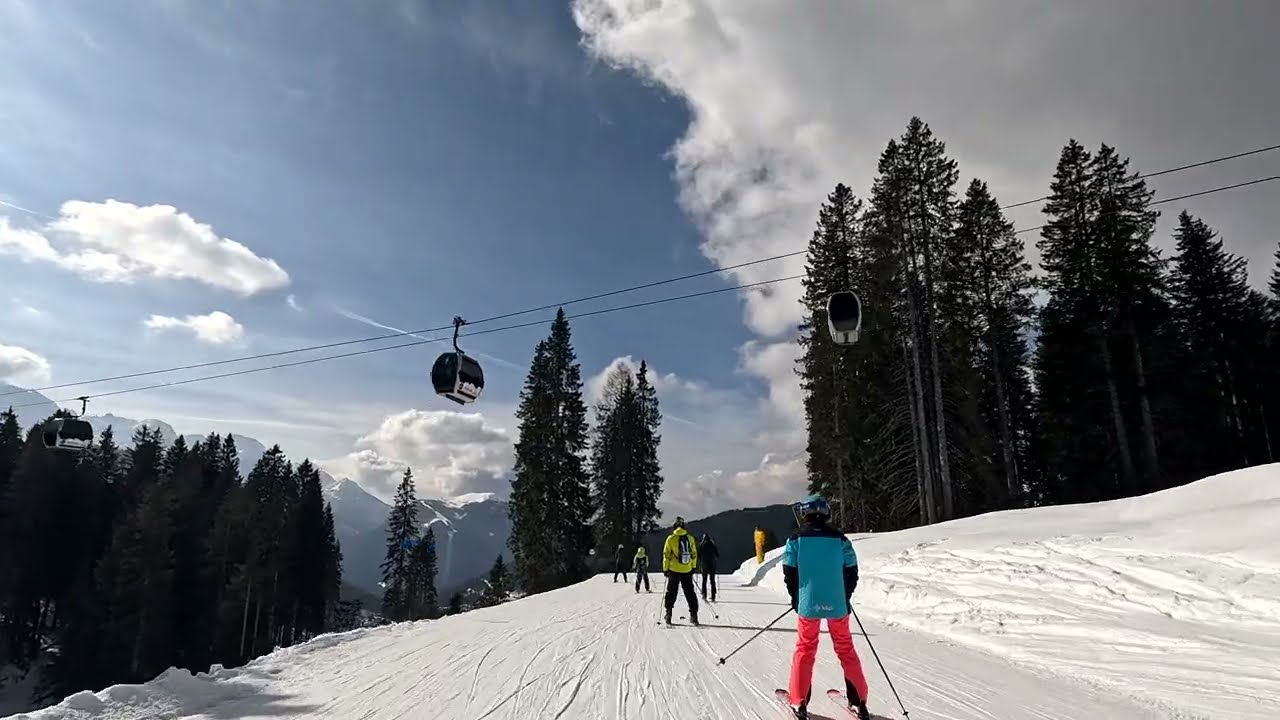 Madonna di Campiglio w Val di Sole (trasa 50/niebieska, 53/czerwona, 56/niebieska i 85/niebieska)