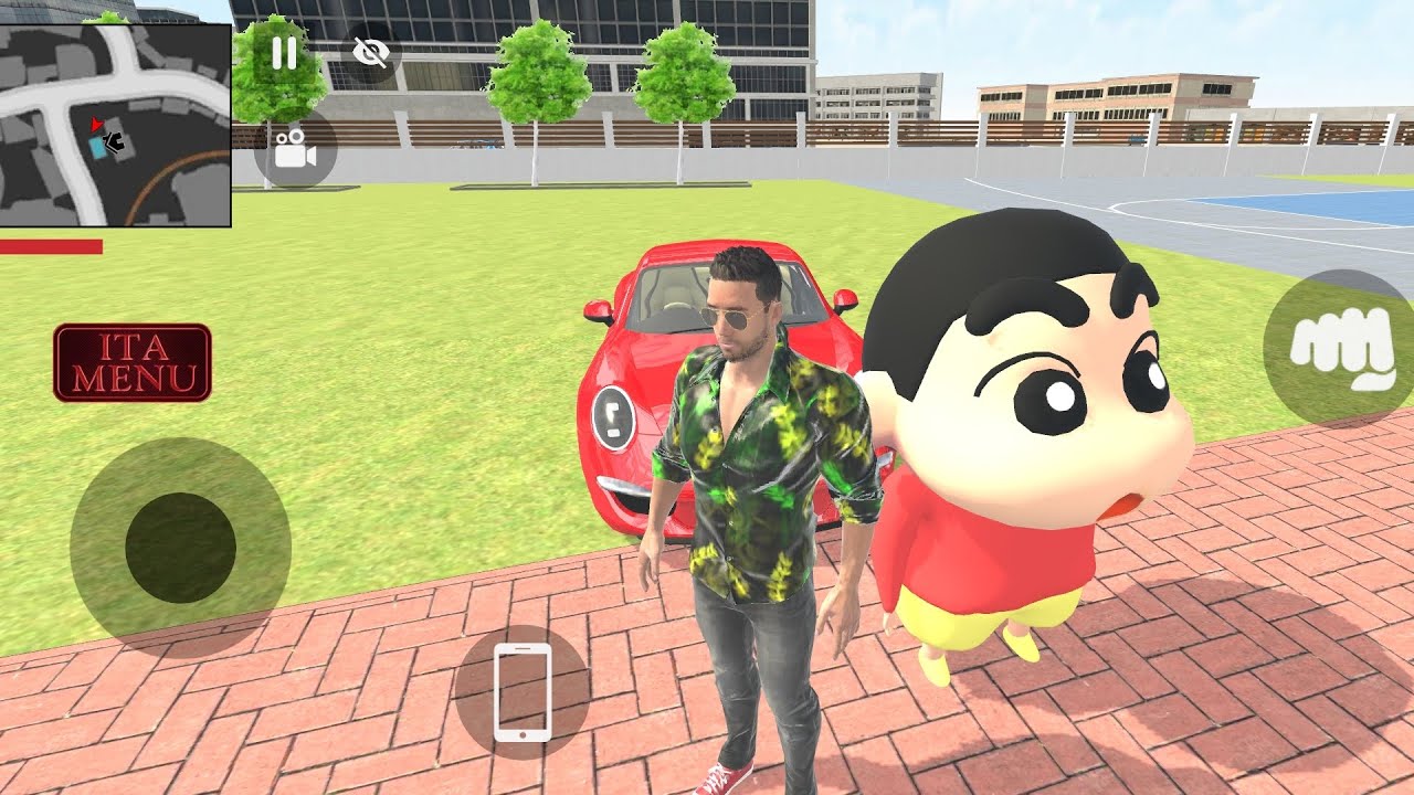 🔥 Franklin & Shinchan Bought Red Porsche Supercar 😱 | Aura King Rahul 🚗💨
