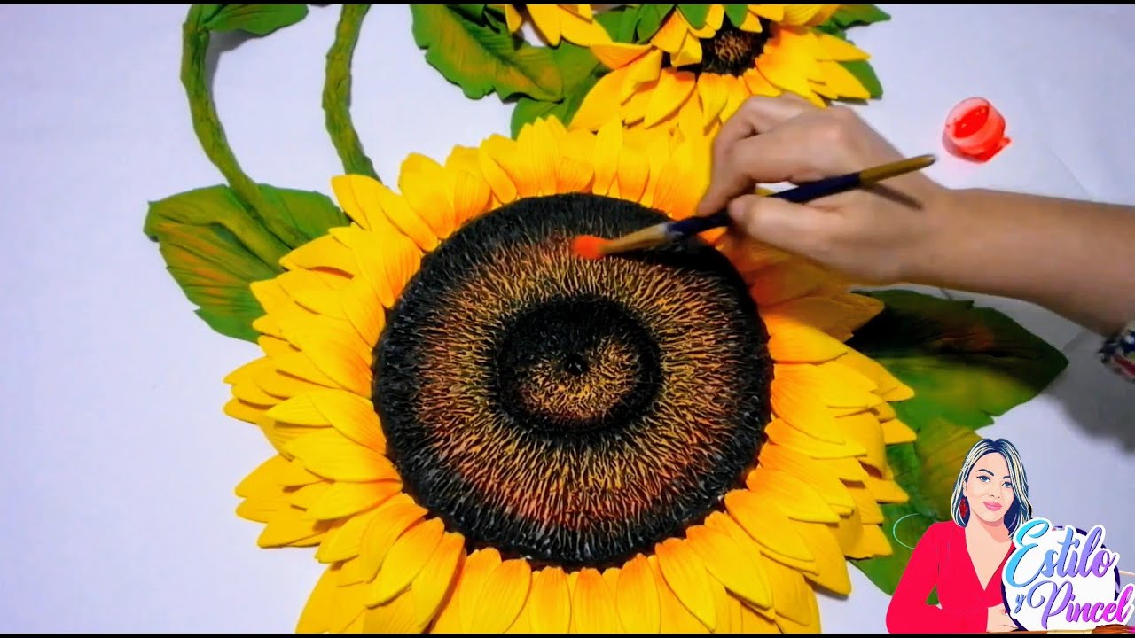 Increíble reloj totalmente Manual. te gustaría mas ideas de girasoles?
