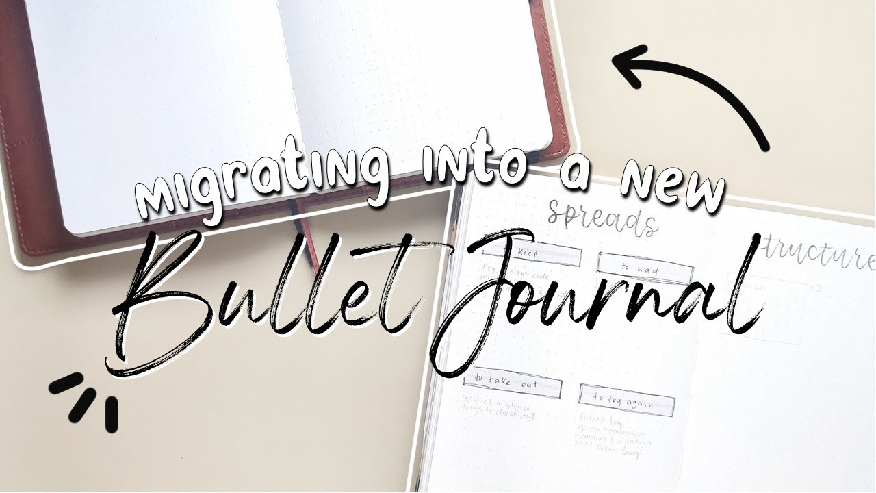 My Bullet Journal Migration Process | Migrating Into a New Bullet Journal For 2021 | VLOGMAS EP 6