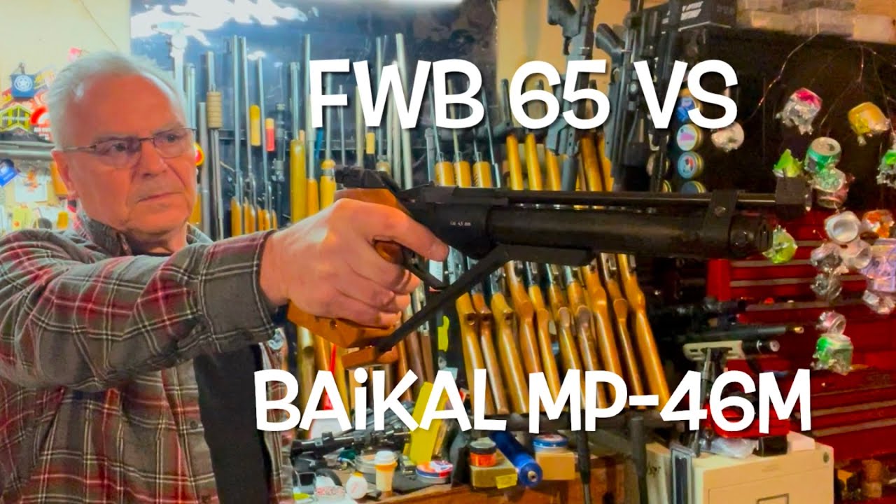 Feinwerkbau 65 VS. Baikal IZH-46M the best of the best from yesterday year Duke it out!