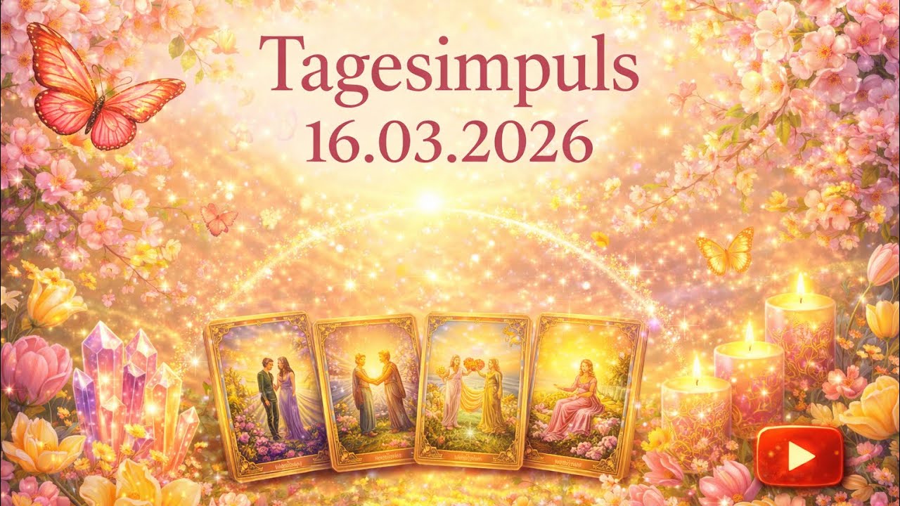 Der Tagesimpuls 💝🔮👩‍❤️‍👨für den 16.3.2026 #Tarot #Liebe #TagesBotschaft