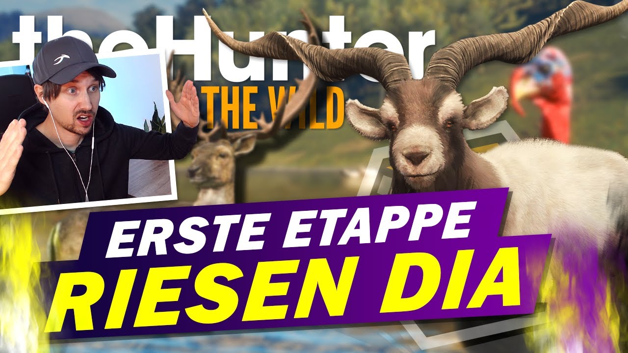Riesen Teil! the Hunter Call of the Wild deutsch Schweine, Ziegen und mehr