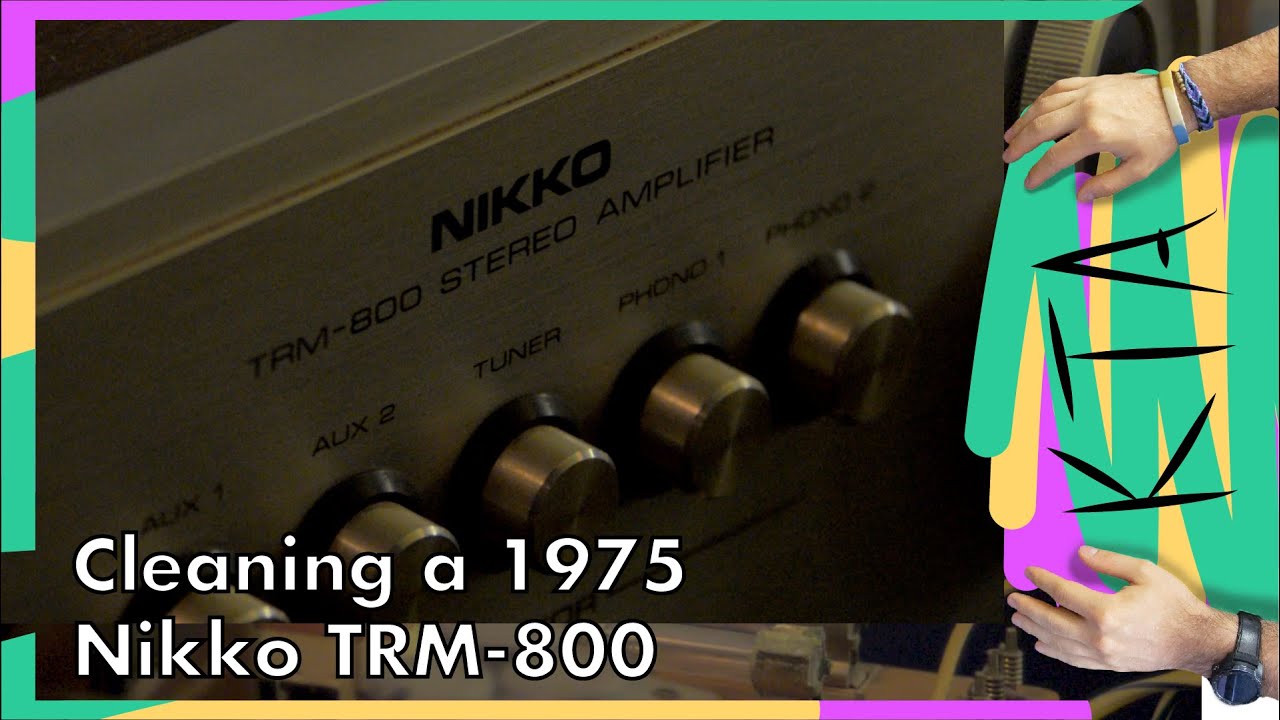 Cleaning a Nikko TRM-800