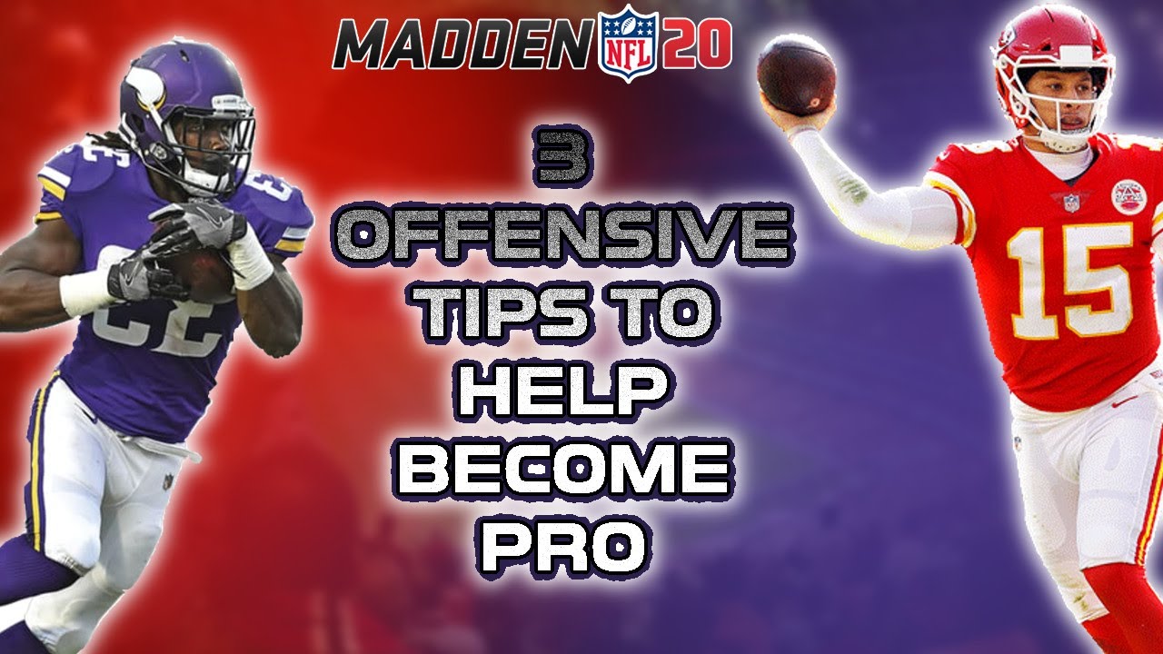 3 Madden Offensive Tips to help you get better - Madden 20 Tips