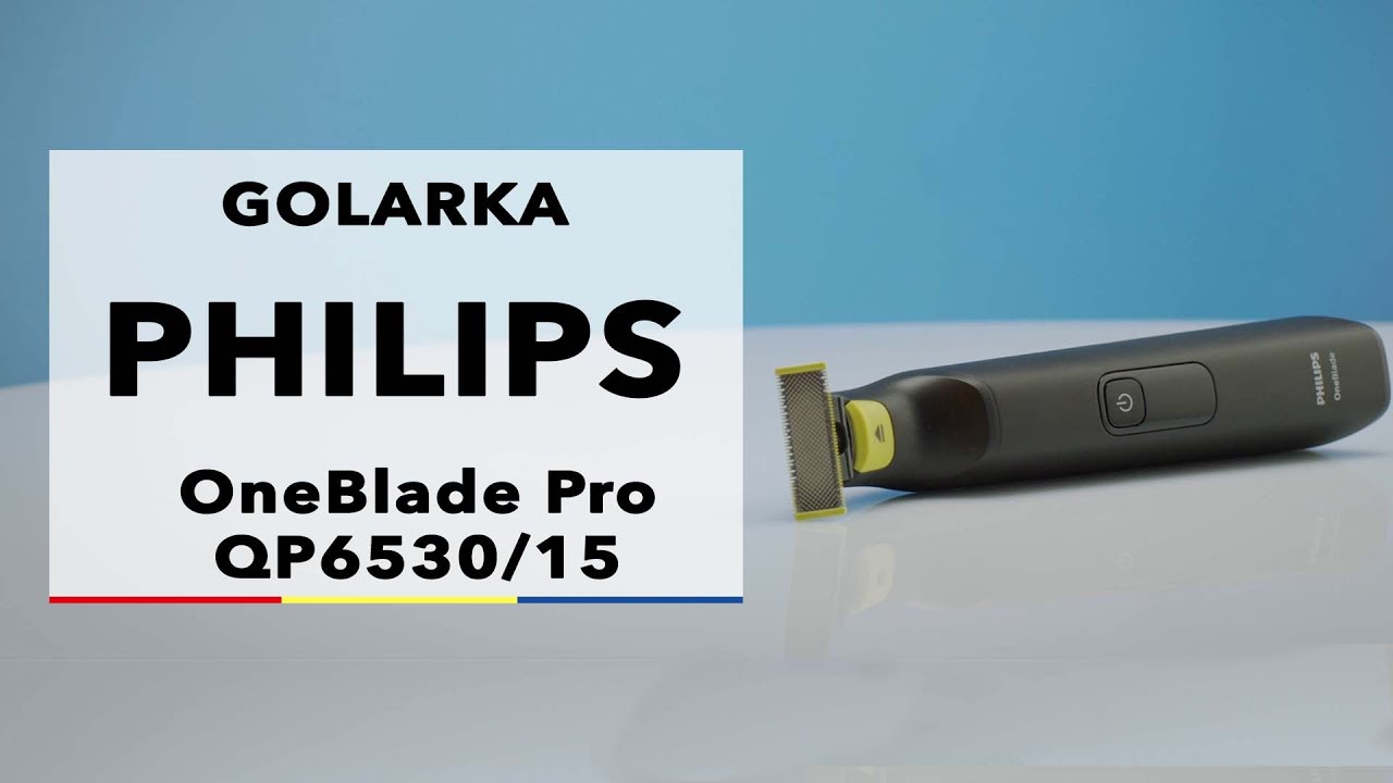 Golarka Philips OneBlade Pro QP6530/15 - dane techniczne - RTV EURO AGD