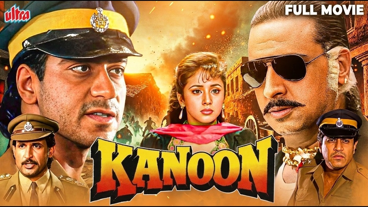 Kanoon (1994) Full Hindi Movie | Ajay Devgn की सबसे खतरनाक जंग! | Urmila Matondkar - 90s Action Hit