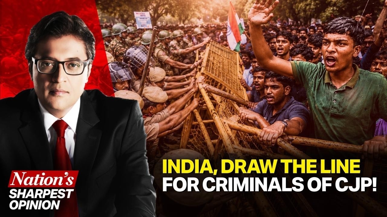 Can CJP's Criminals Go Scot-Free? Arnab Demands the Nation To Draw the Line