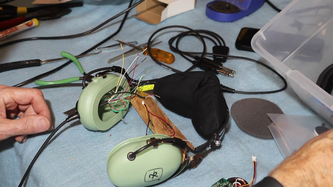 Aviation Active Noise Reduction Headset Conversion
