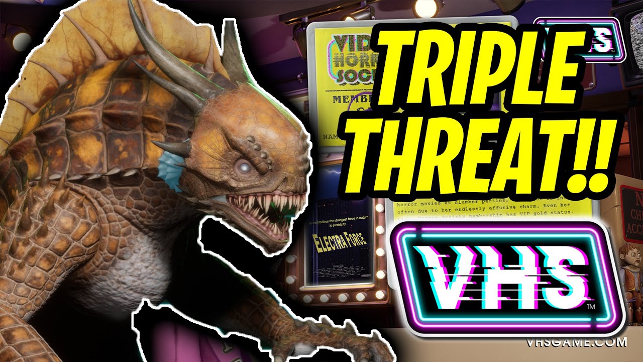🚨 FULL MATCHES as ALL 3 MONSTERS!! 🚨 | VHS MONSTER Gameplay | VHS Game | VHS Closed Beta