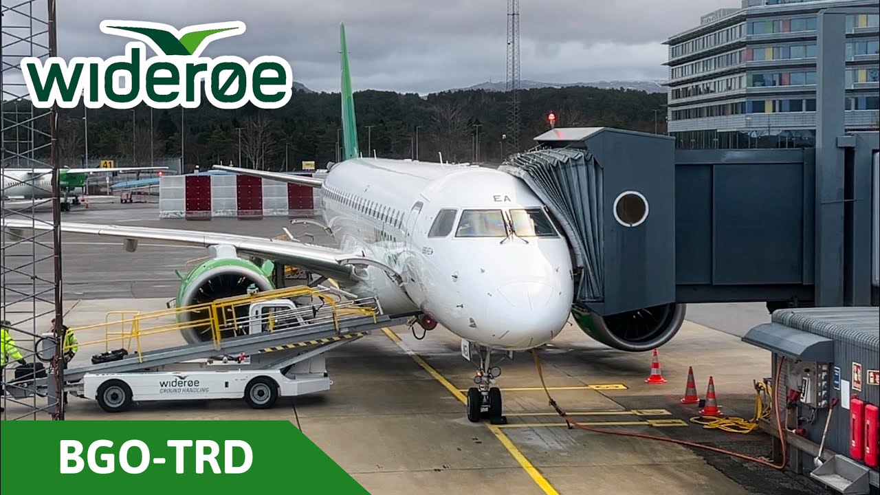 Trip report | Widerøe Embraer E190-E2 | BGO-TRD