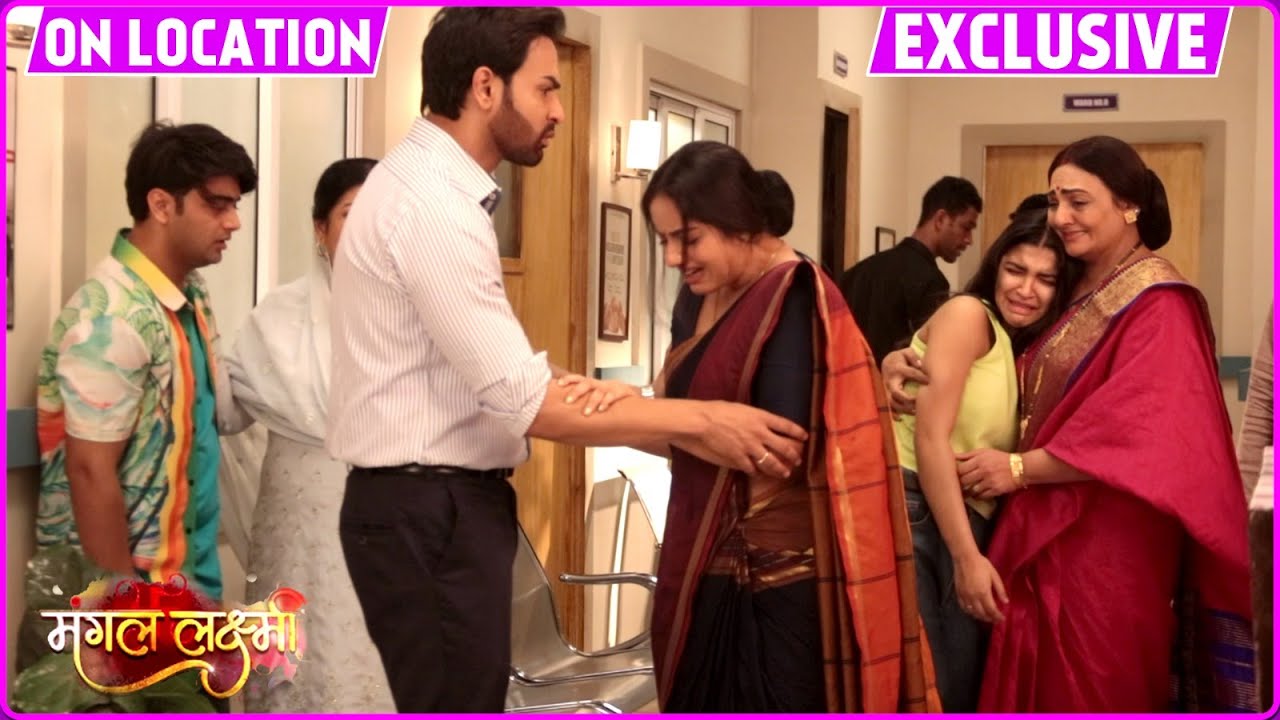 Mangal Lakshmi Serial On Location: Mangal Ha Hua Ro Ro Kar Bura Haal, Akshat Ki Jaan Ko Khatra